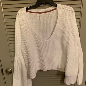 Free People Damsel Bell Sleeve Sweater